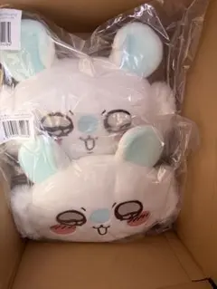 ちいかわ　モモンガだらけくじ C賞　おかおクッション　ッパーン‼︎ モモンガ