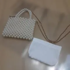 ☆★未使用☆★MIIA♡パールショルダーバッグ