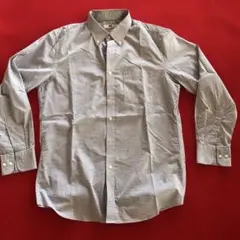 UNIQLOチェック柄 ボタンダウン 長袖シャツ