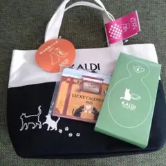 カルディ　ネコの日バッグ　3点セット