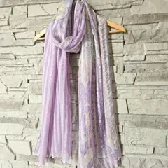 春夏 ETRO エトロ ストール 大判ロング カシミヤ混