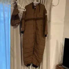 DOD ブクロマン　Mサイズ　カーキ　入手困難　キャンプ　オシャレキャンパー 冬キャンに！人型防寒ウェア「ブクロマンX」 寒いキャンプ場の