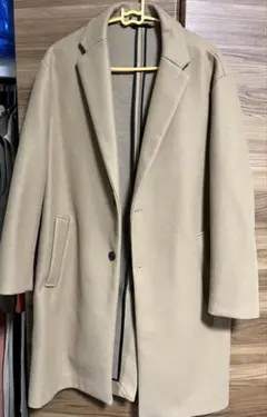 極美品☆ZARA チェスターコート　スタンドカラーでスタイル抜群✨　M 1712668313.jpg