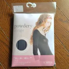 S.MILE　powdery inner　7部袖　インナー　1枚　Ｍ〜Lサイズ