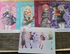 GiGO 秘密結社holoX ホロライブ クリアファイル 6枚セット - メルカリ