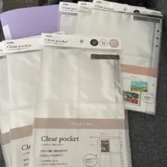 セリア クリアポケット リフィル