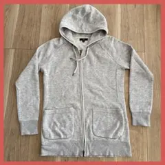 GAP フルジップパーカー パーカー 裏起毛 フード付き