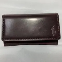 ポロラルフローレン POLO RALPHLAUREN キーケースホースレザー新品