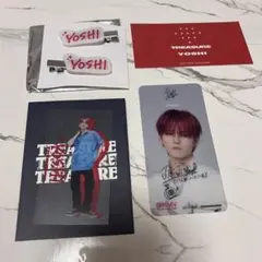 ヨシ ヘアクリップ しおり ステッカー クリアステッカー TREASURE