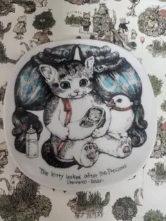 ヒグチユウコ　九谷焼　絵皿 こねことうみねこ2のサムネイル