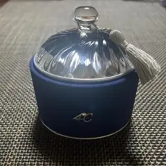 4℃ クリスタル アクセサリーケース ネイビー
