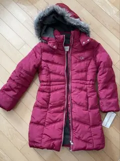 Calvin Klein Jeans ワインレッド中綿コート