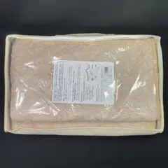 【新品未使用】シャルレ あったか敷きパッドシングル ベージュ 100×205cm