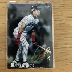 新庄剛志　箔サインカード　即購入◎