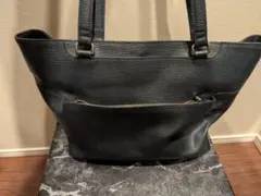 アニアリaniaryトートバッグ 内側迷彩柄ネイビー