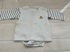 ロンパース・カバーオール ストライプ