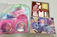 プロセカ はぴこれ 鳳えむ グッズセット 缶バッジ アクリルスタンド