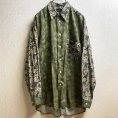 80s-90s WHISTLES 地図柄 シルクシャツ 長袖 メンズM相当 古着 - メルカリ