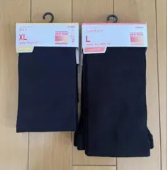 UNIQLO ヒートテックタイツ ブラック L XL