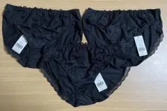 AMOSTYLE ショーツ L 黒　3枚セット