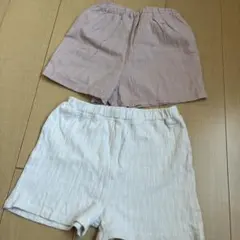 petit main ハーフパンツ 130サイズ 2色セット