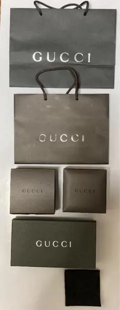 GUCCI 空き箱 ケース グッチ 箱 など6点セット