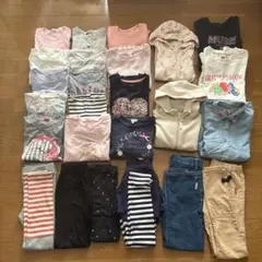 130㎝　子供服 女の子　まとめ売り 25点