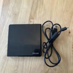 BUFFALO DVDドライブ USB接続 ジャンク品