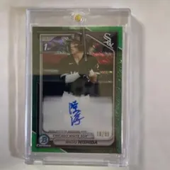 topps 2024 1st Bowman 西田陸浮 直筆サイン - メルカリ