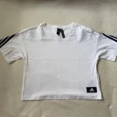 adidas ホワイト ショートスリーブ Tシャツ
