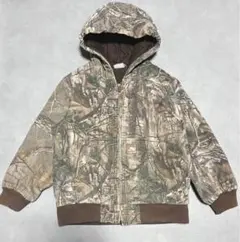 carhartt カーハート　アクティブジャケット　リアルツリー　キッズ