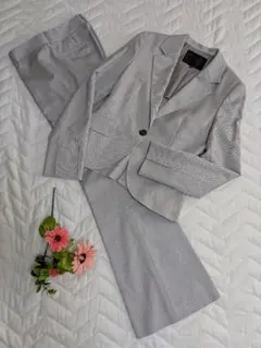 美品✨UNTITLED アンタイトル パンツスーツ セットアップ M ステッチ