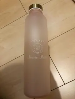 ミニーマウス 水筒 クリアピンクボトル