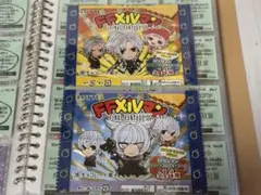 FFXIVマンチョコ　14種コンプセット＋α、パッケージ２種　ビックリマン