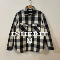 INHERIT チェック柄ジャケットM