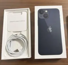 ト*ト様 美品i Phone 13 mini本体 ミッドナイト　黒　箱付き　25