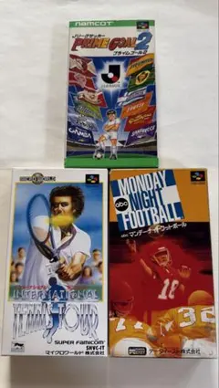 【美品】スーパーファミコン スポーツゲーム3本セット