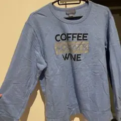 海外古着 LAURA SCOTT ライトブルー トレーナー