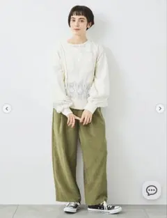 コーデュロイパンツレディース