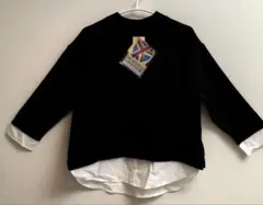 重ね着風 ニット