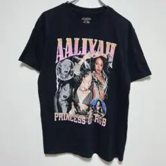 アリーヤ（Aaliyah）ミュージックTシャツ　グラフィックプリント