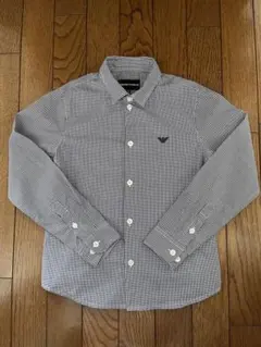 【美品】EMPORIO ARMANI 長袖シャツ 130㎝