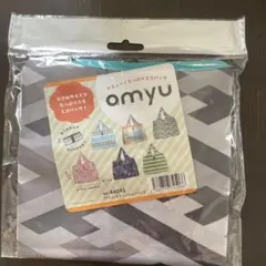 amyu たっぷりエコバッグ ジオメトリック柄 新品