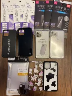 iPhone11pro ケース　保護フィルム