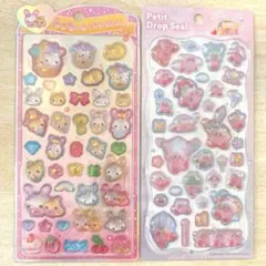 プチドロップシール　カービィ　うるちゅるPOPSEAL フワフワらびちゃん