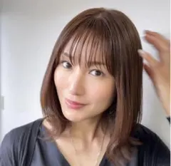 3DウィッグPlus 百合子ウィッグレミー人毛100% | Mercari
