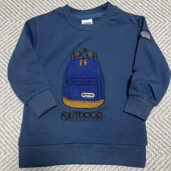 OUTDOOR PRODUCTS トレーナー サイズ100 ネイビー