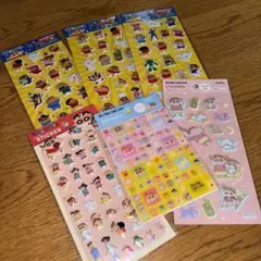 シール　クレヨンしんちゃんセット　6種