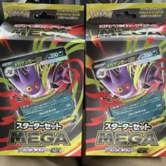 【新品未開封】ポケモンカードゲーム メガゲンガーEX スターターセット2セット！