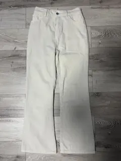 NICE CLAUP パンツ　ホワイト